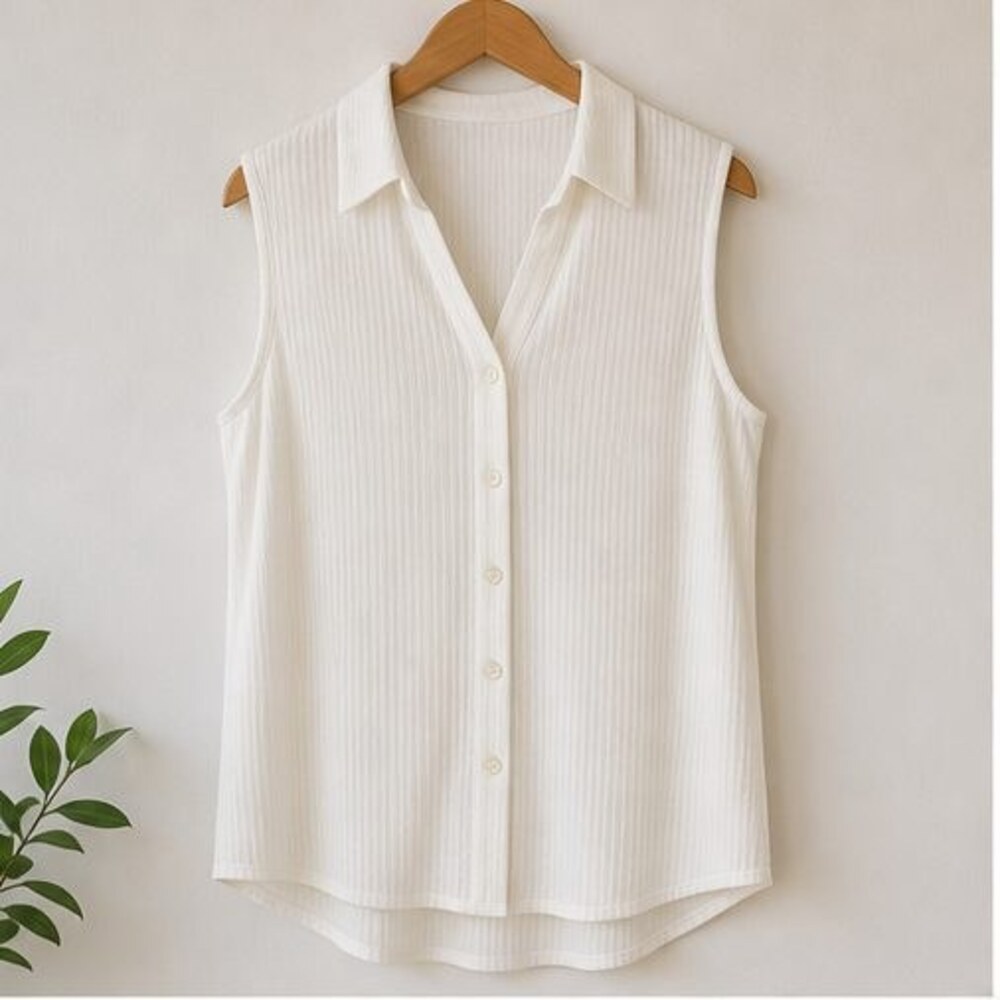 Ivory Smocked Top